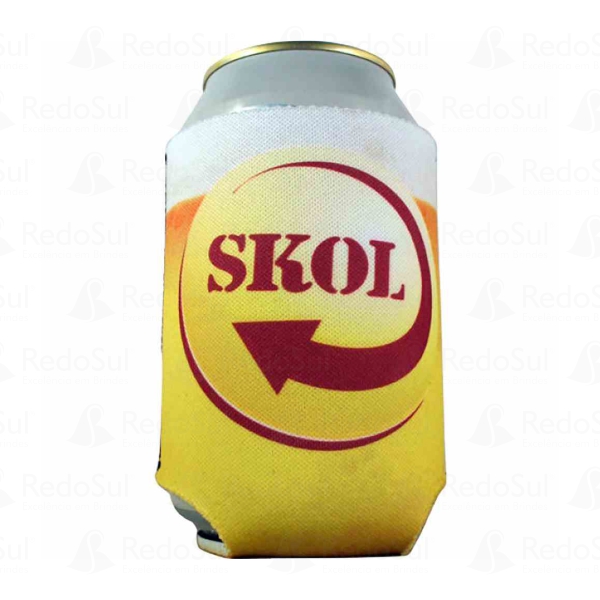 Porta Lata em neoprene 350 ml personalizado Porta Lata em neoprene 350 ml personalizado